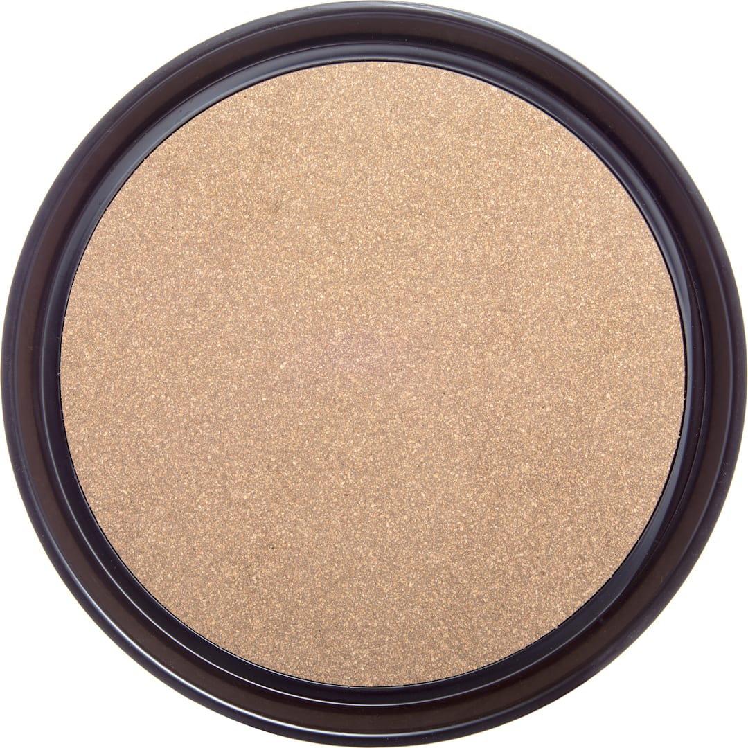 Carlisle 301401 14" Round Cork Tray with Brown Plastic Rim