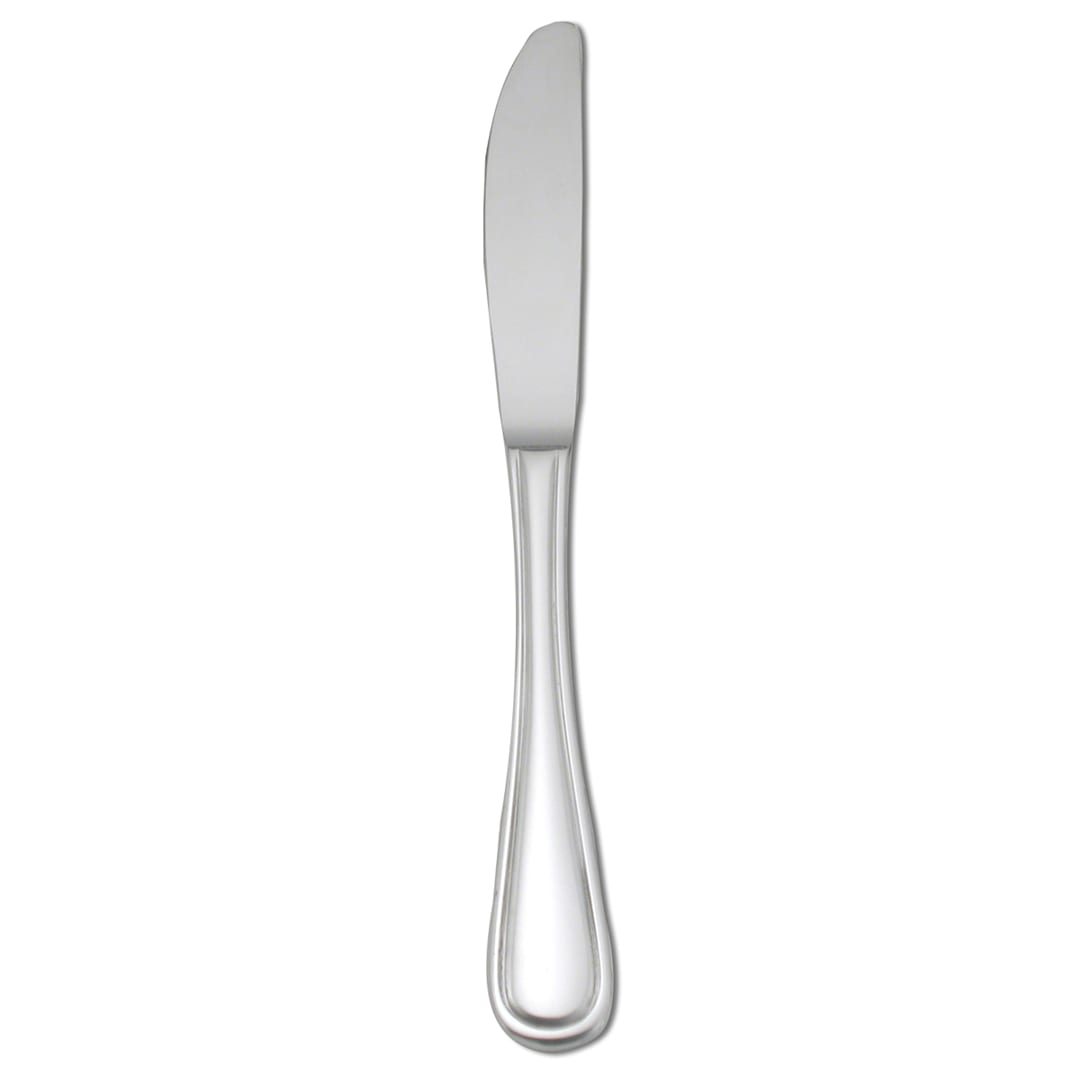 1880 Hospitality T015KDEF New Rim 18/10 S/S 1-Pc Dessert Knife - Dozen