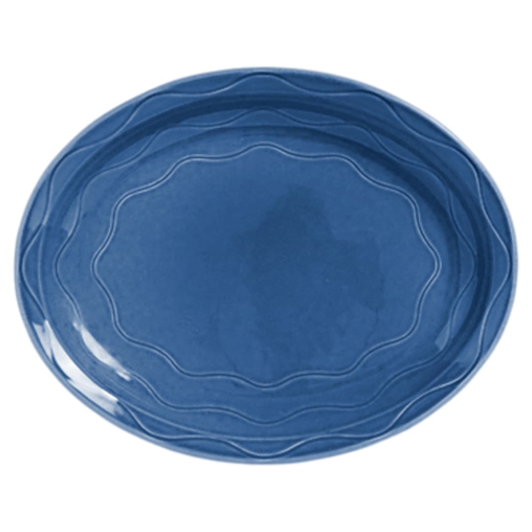 Libbey - Formerly Syracuse China 903032001 Cantina Blueberry 14" Platter - 6 / CS