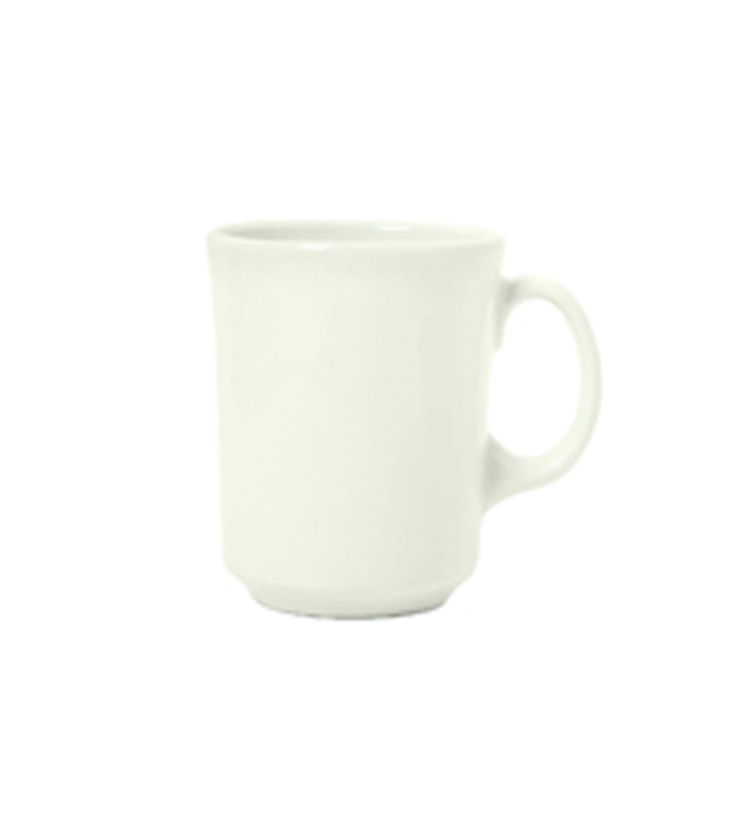 Libbey - Formerly Syracuse China 951250277 Flint Undecorated 12 Ounce Cafe Mug