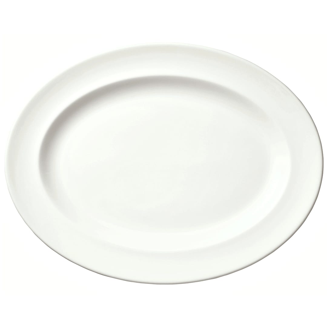 Libbey - Formerly Syracuse China 905356831 Slenda 13.5" Oval Platter