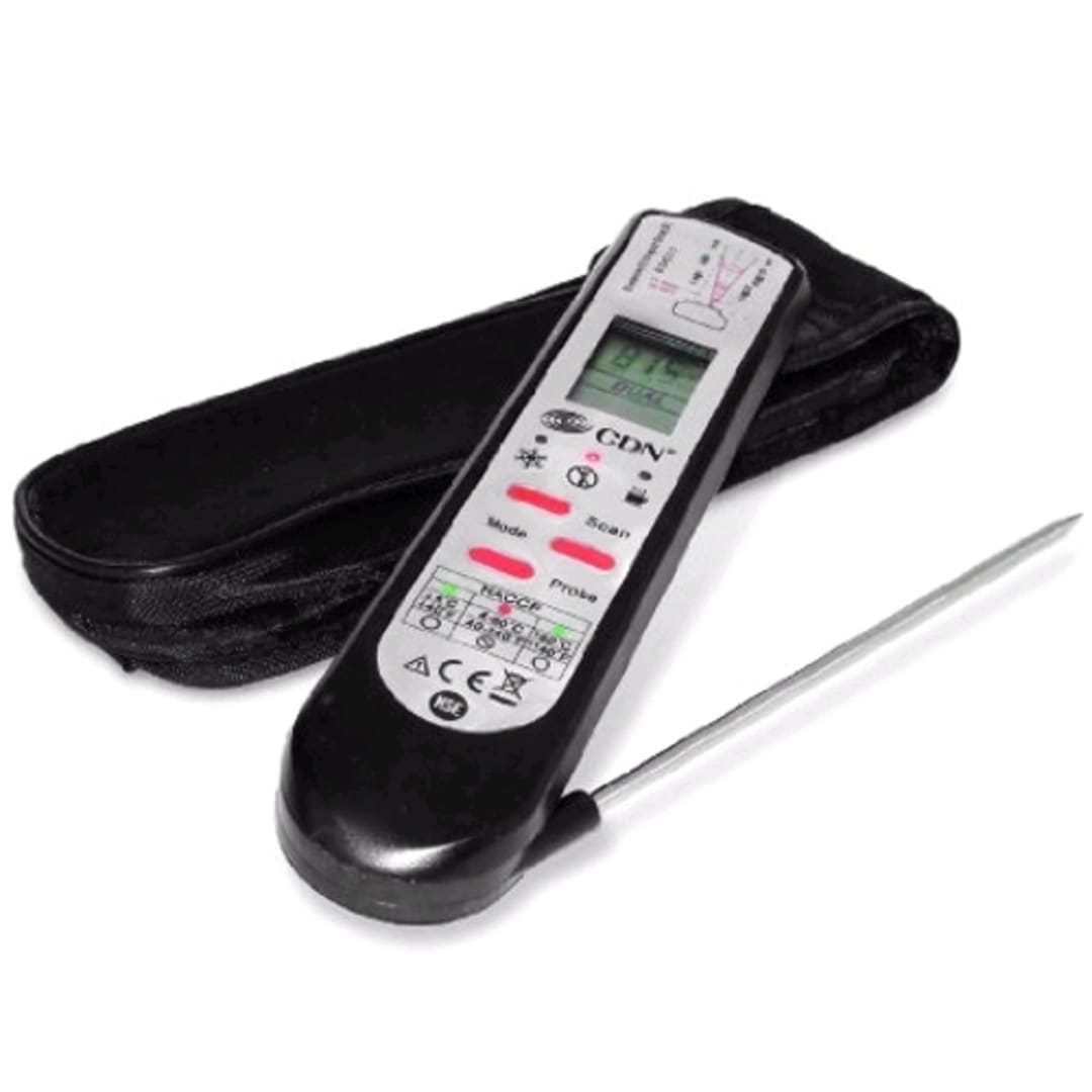 CDN® INTP626X Infrared Thermometer With Thermocouple Probe