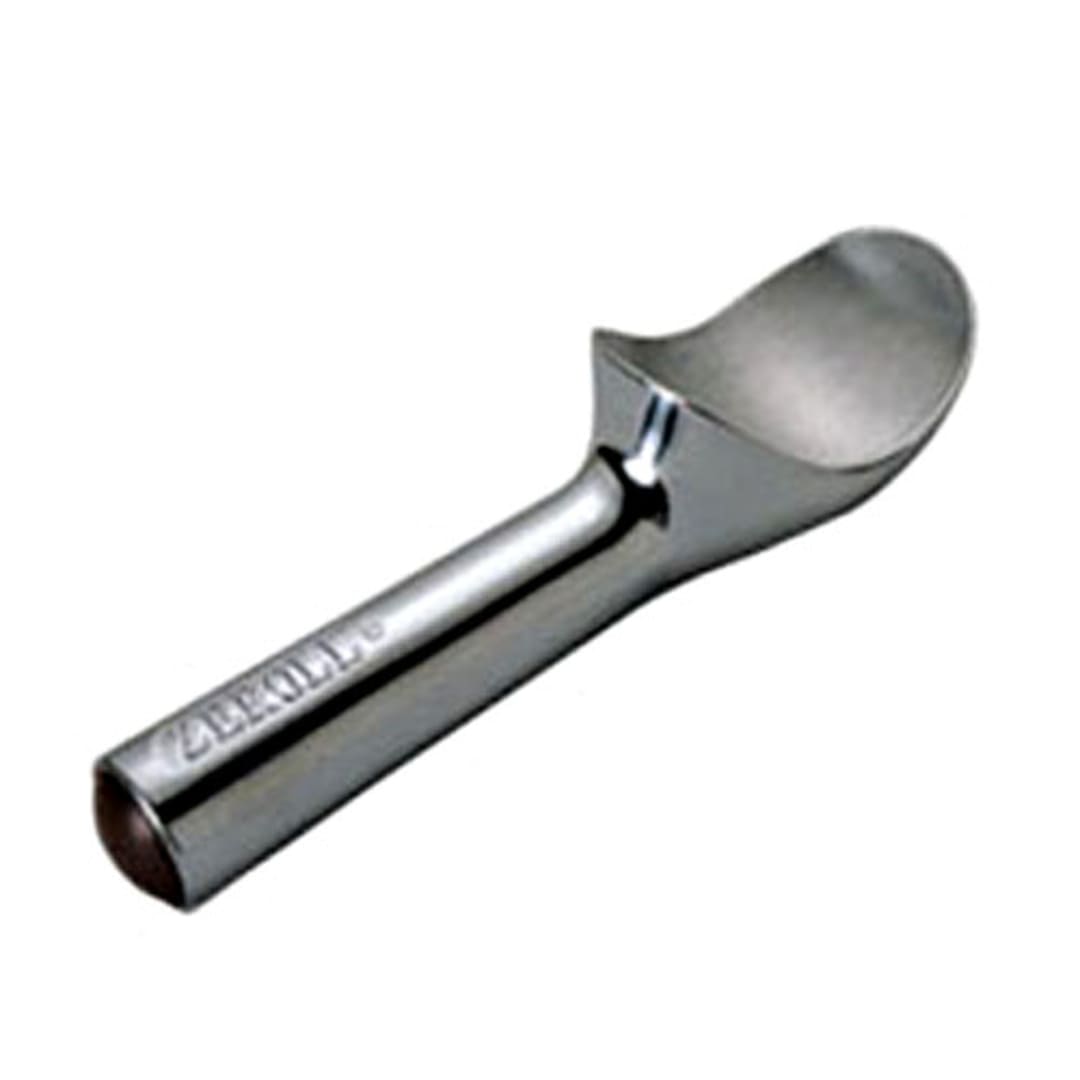 Zeroll 1010 #10 4 oz. Brown End Cap Aluminum Ice Cream Scoop
