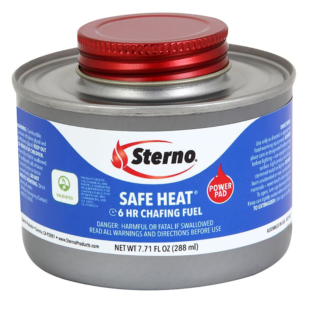 Sterno Products® 10116 Safe Heat 6 Hour Chafing Fuel