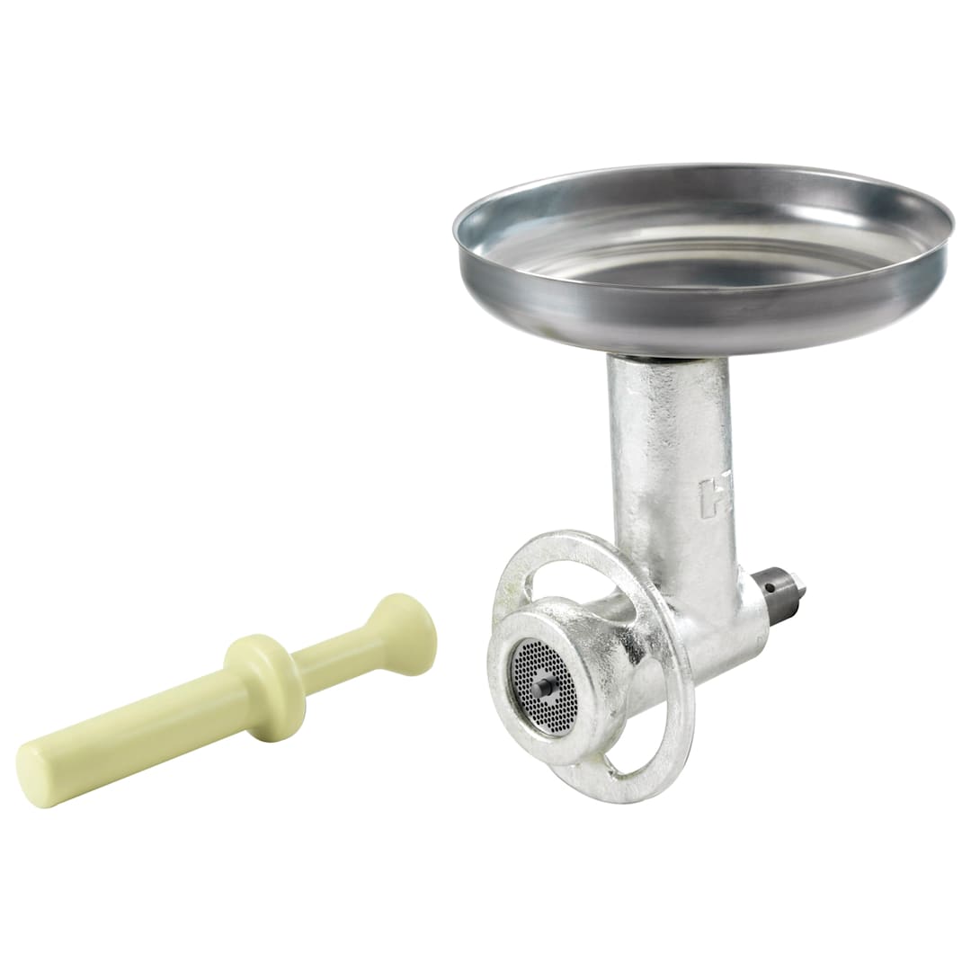 Hobart 12TIN-CEPAN Grinder for #12 Mixer Hub with Pusher and Pan