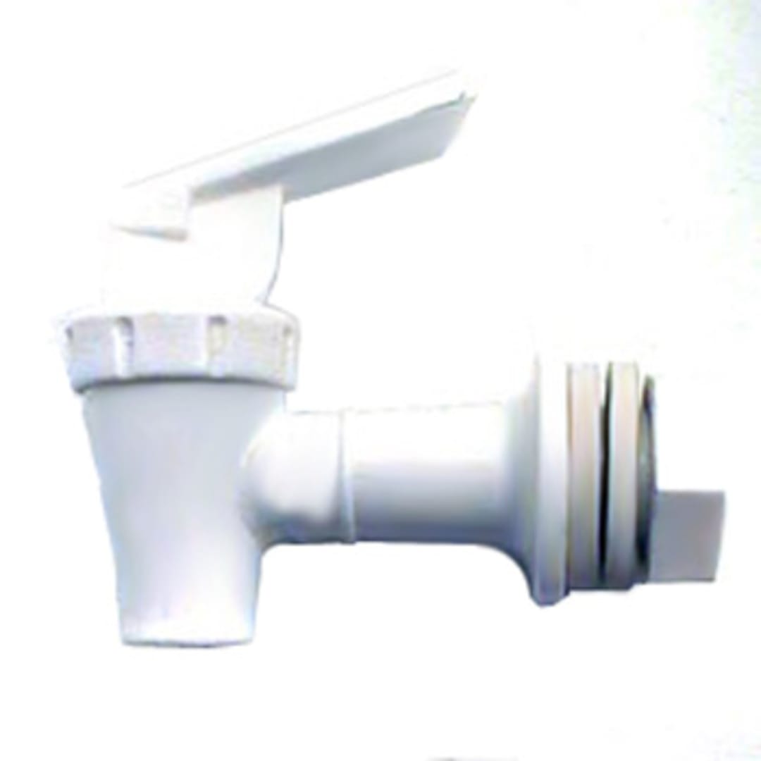 Cambro 46017 Replacement White Faucet for DSPR6 Beverage Dispenser