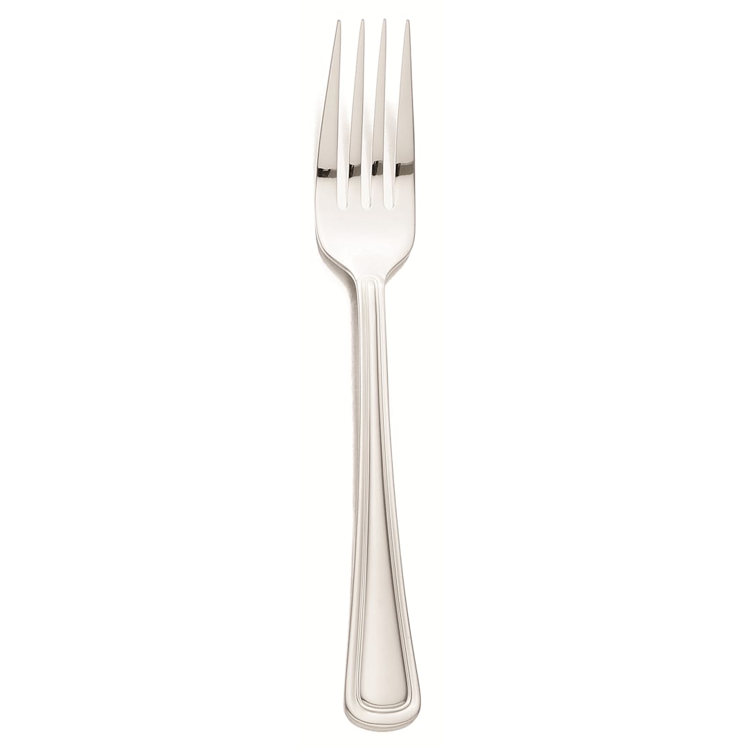 Libbey - Formerly World Tableware 101 039 Classic Rim II 8.13" Euro Dinner Fork - Dozen