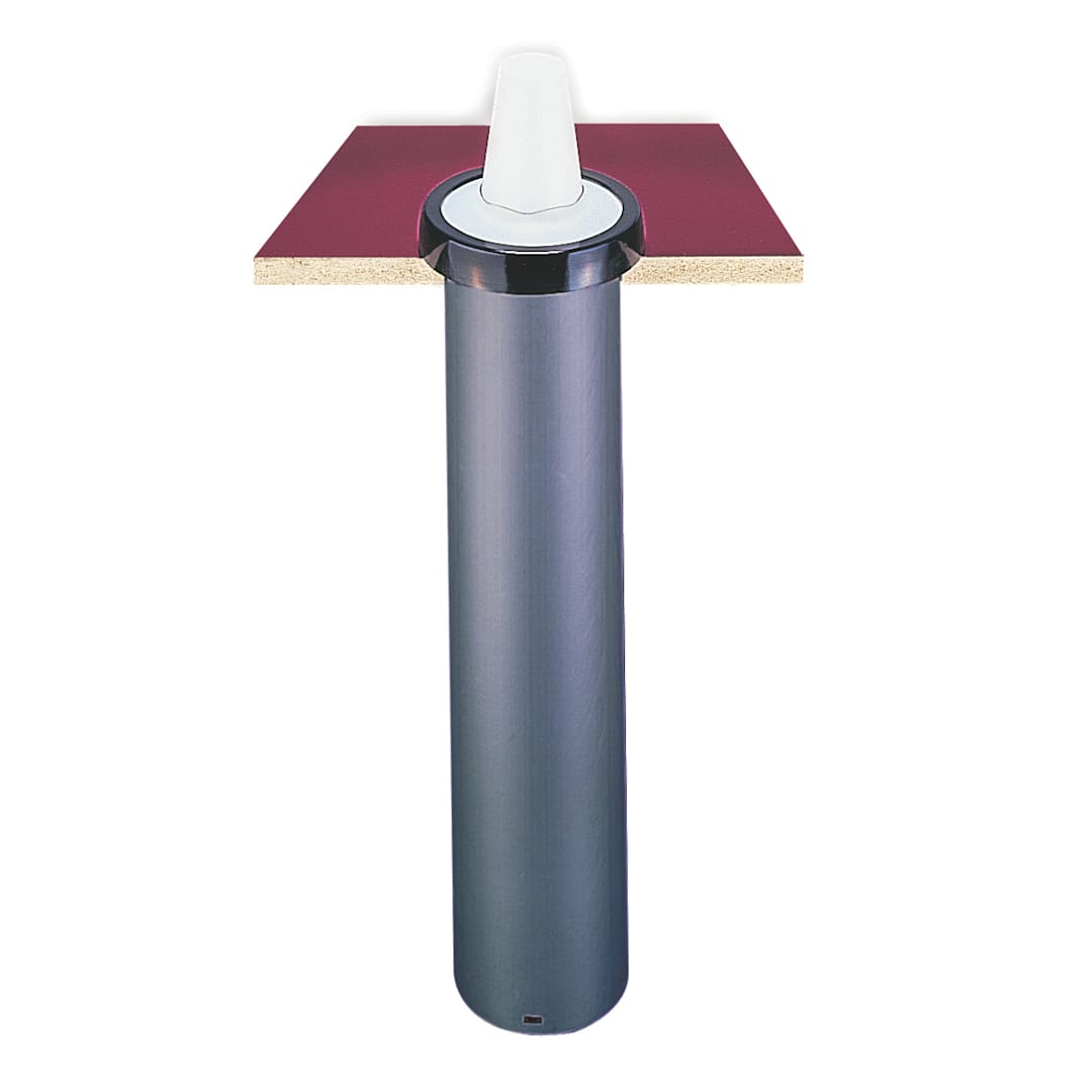 San Jamar® C2410C EZ-Fit® Cup Dispenser with 23.25" Tube