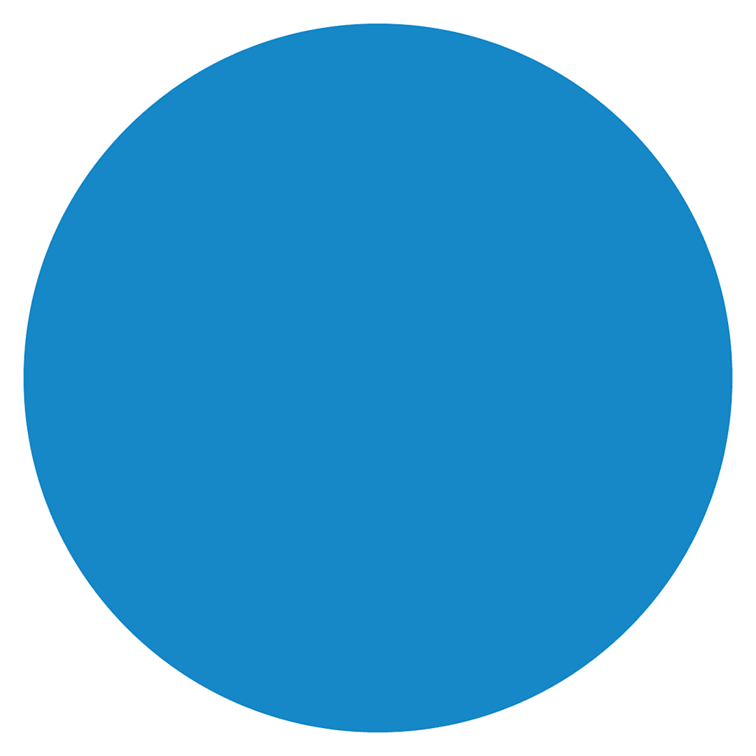 DayMark 112238 MoveMark™ Blue 3/4" Blank Day Circle - 2000 / RL