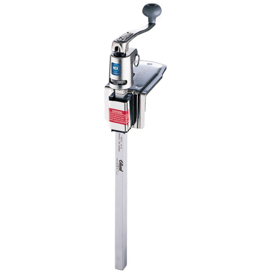 Edlund U-12 U-Series Quick Change Manual Can Opener with Steel Base