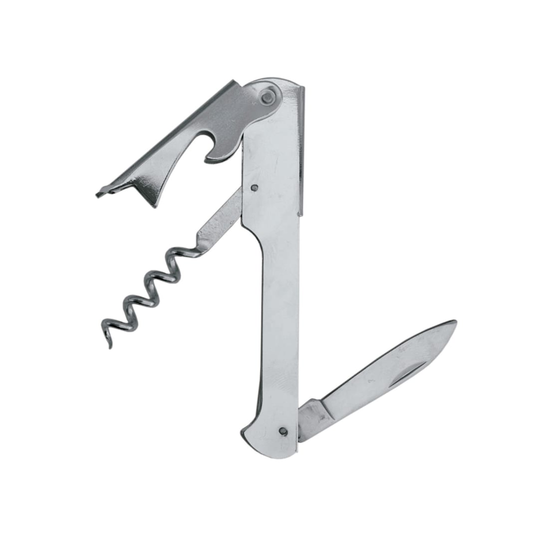 Darling Foodservice Waiter's Chrome Plated Corkscrew