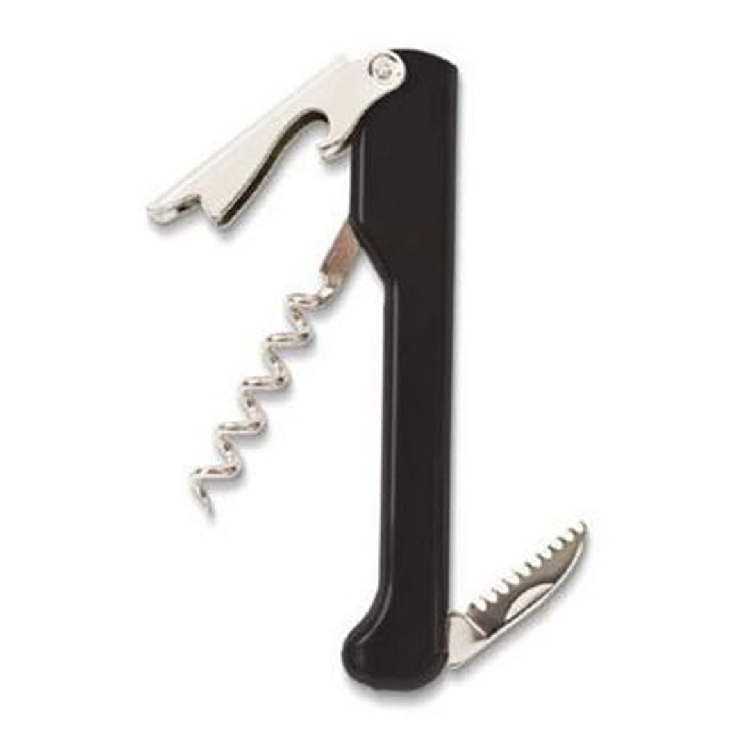 Franmara® 2016-BU Capitano® Black 5-3/8" Waiter's Corkscrew