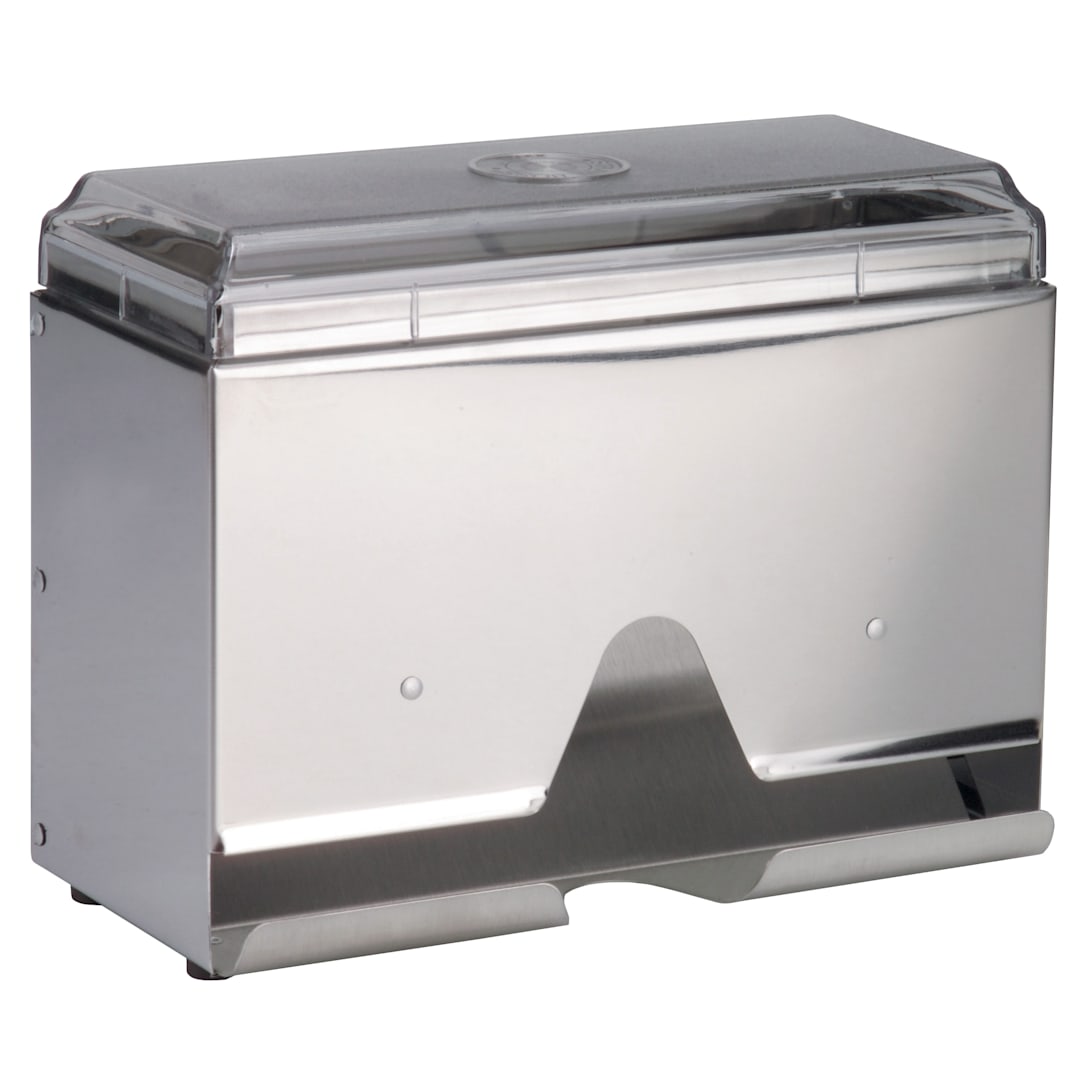 Traex® 3815-28 S/S One Sided Wrapped Straw Dispenser