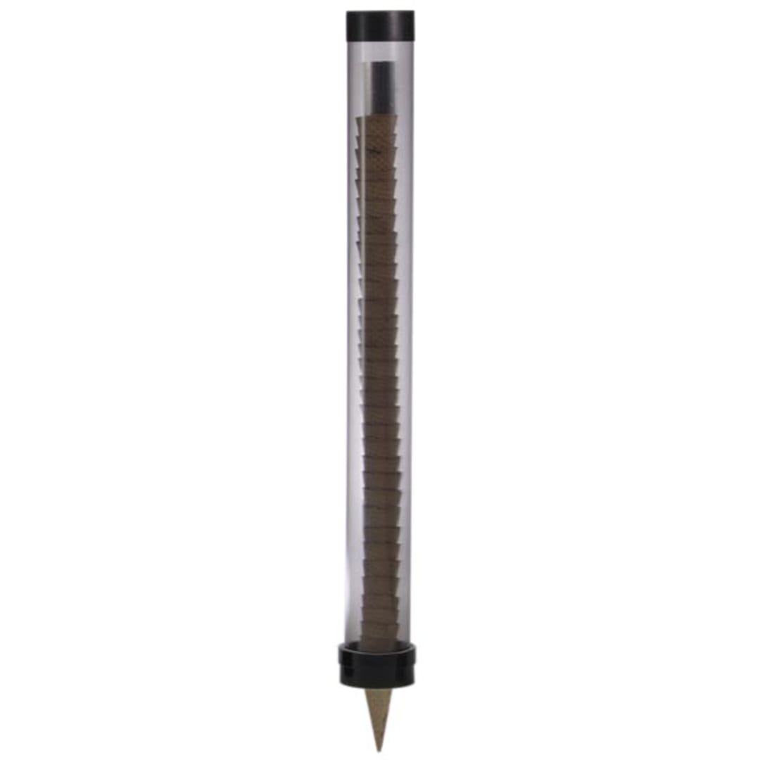 Dispense-Rite Small Smoked Gray Cone Dispenser