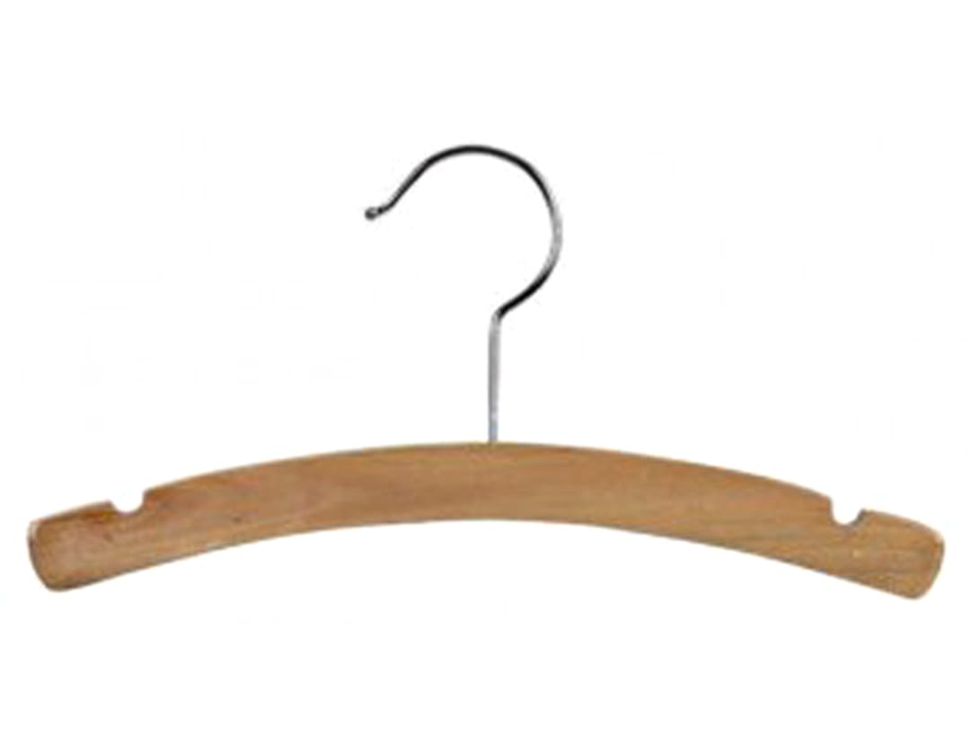Hangers Direct DD700701 10" Wood Top Hanger with Notches