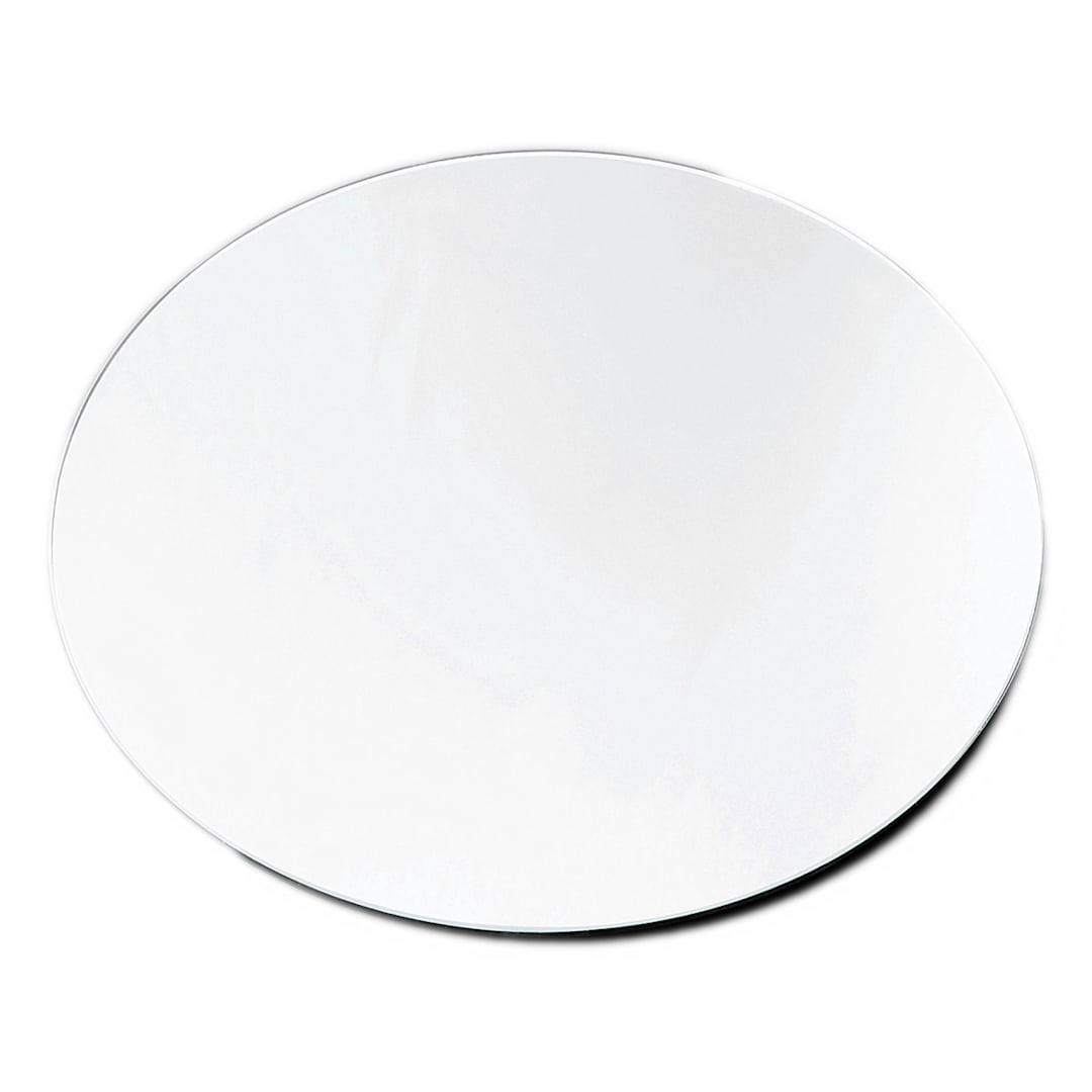 Carlisle SMR2423 MirAcryl 24" Mirrored Round Tray