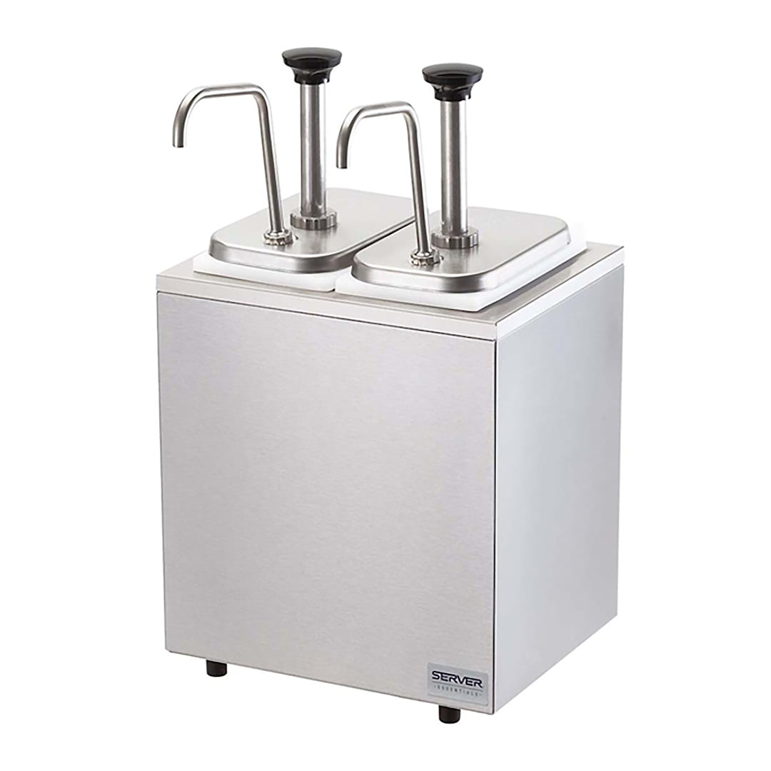 Server Products 82910 Non-Insulated Rail With Stainless Steel Pumps