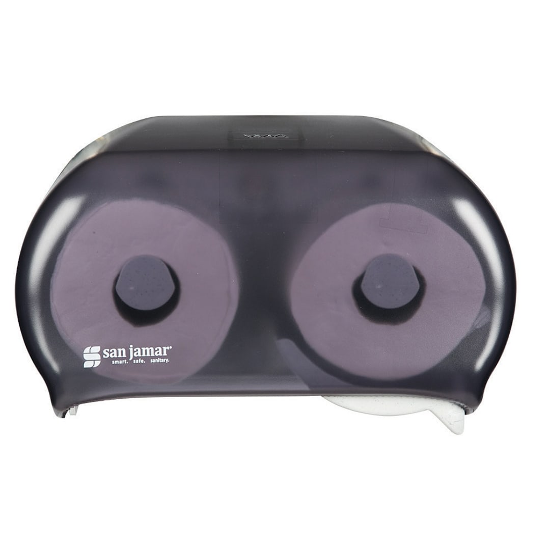 San Jamar R3600TBK Versatwin® Classic Black Pearl Tissue Dispenser
