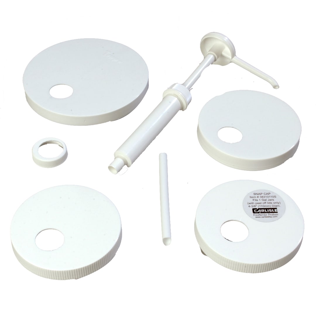 Carlisle 38310 Standard Pump Kit with 5 Lids