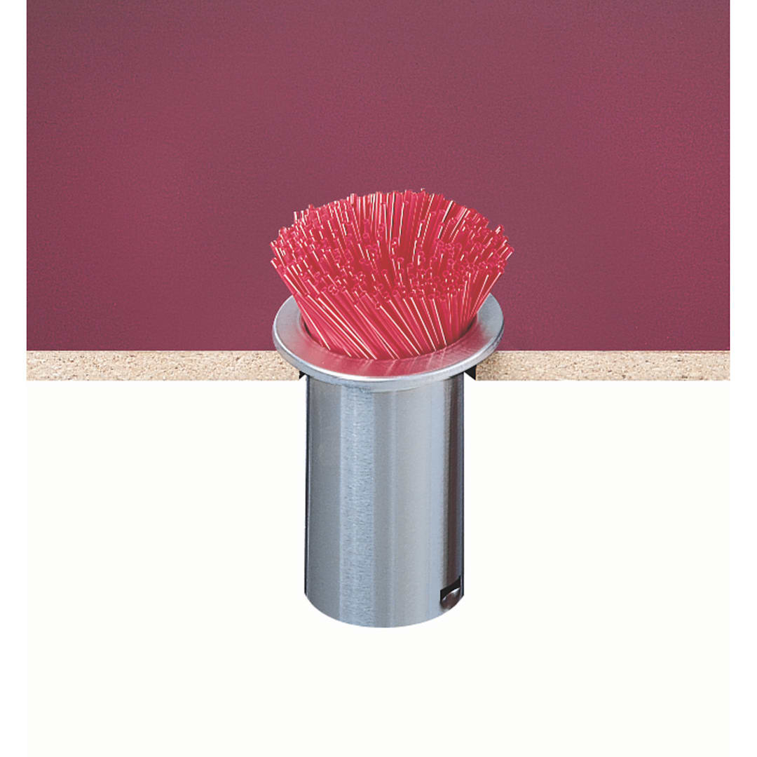 San Jamar® L320C In-Counter Straw Dispenser
