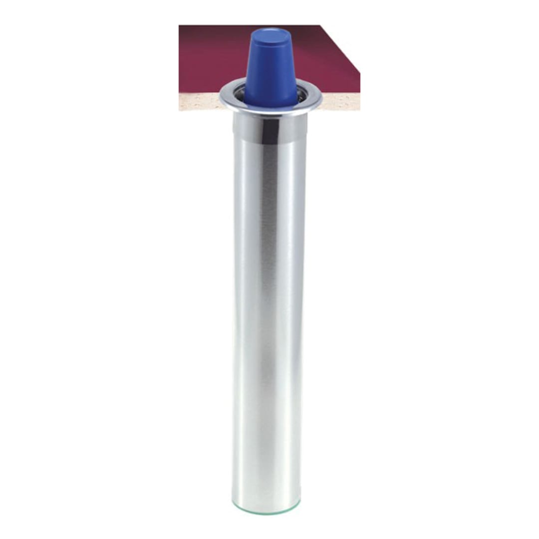San Jamar® C6200C Stainless Counter-Mount 6-10 Ounce Cup Dispenser