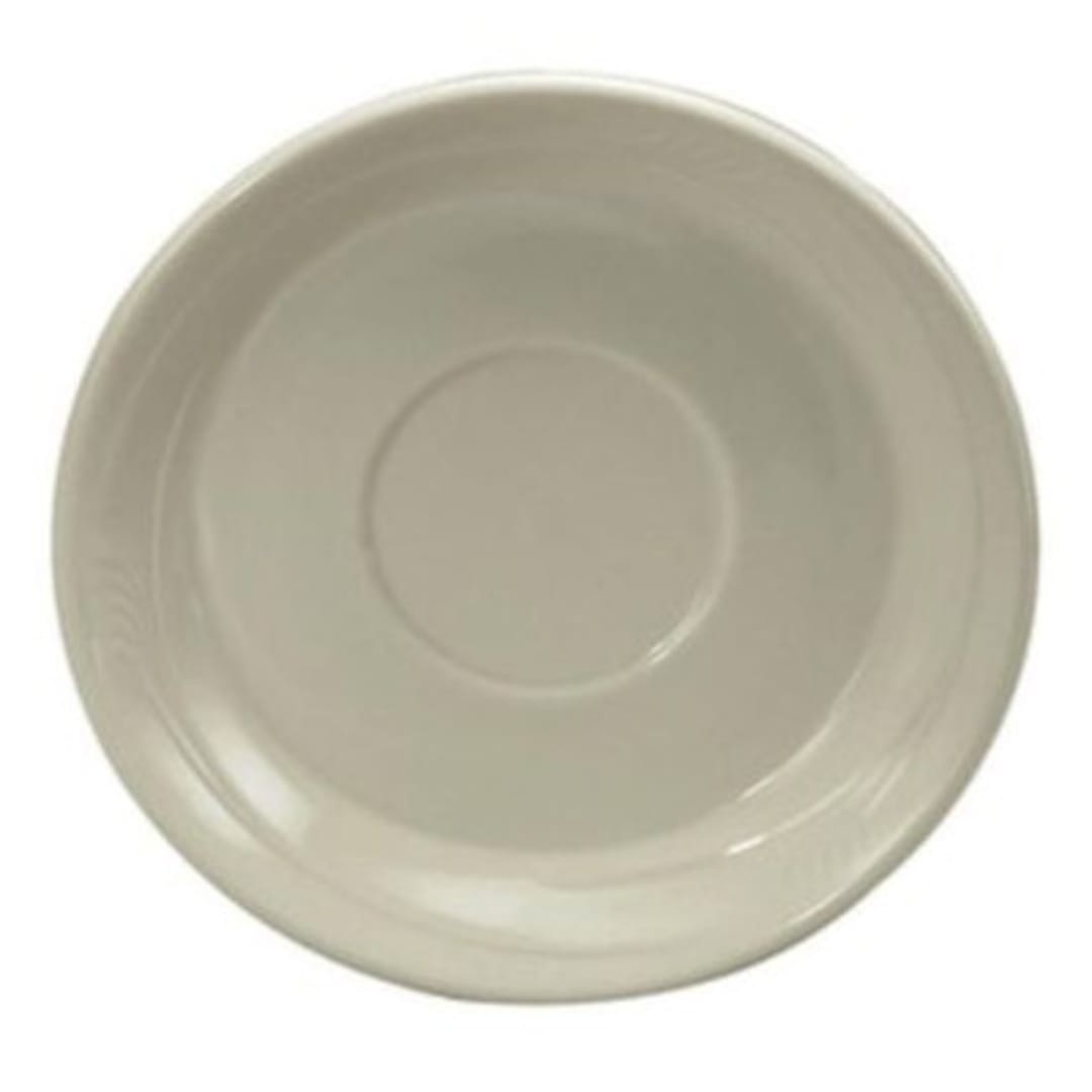 1880 Hospitality F1040000502 Espree Cream White Odyssey Saucer - 36/CS