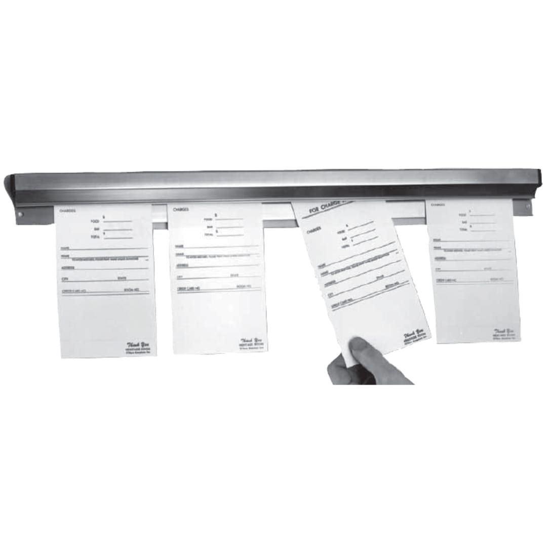 H.A. Sparke OSR-6 Aluminum 72" Order Slide Rack