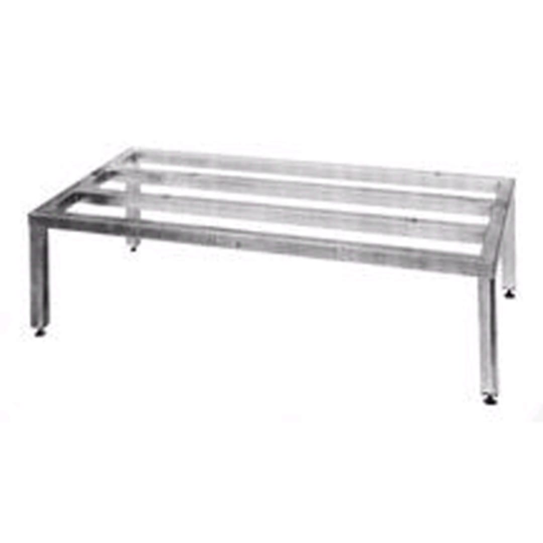 Quadra-Tech DUN180860 Aluminum 18" x 60" x 8" Dunnage Rack