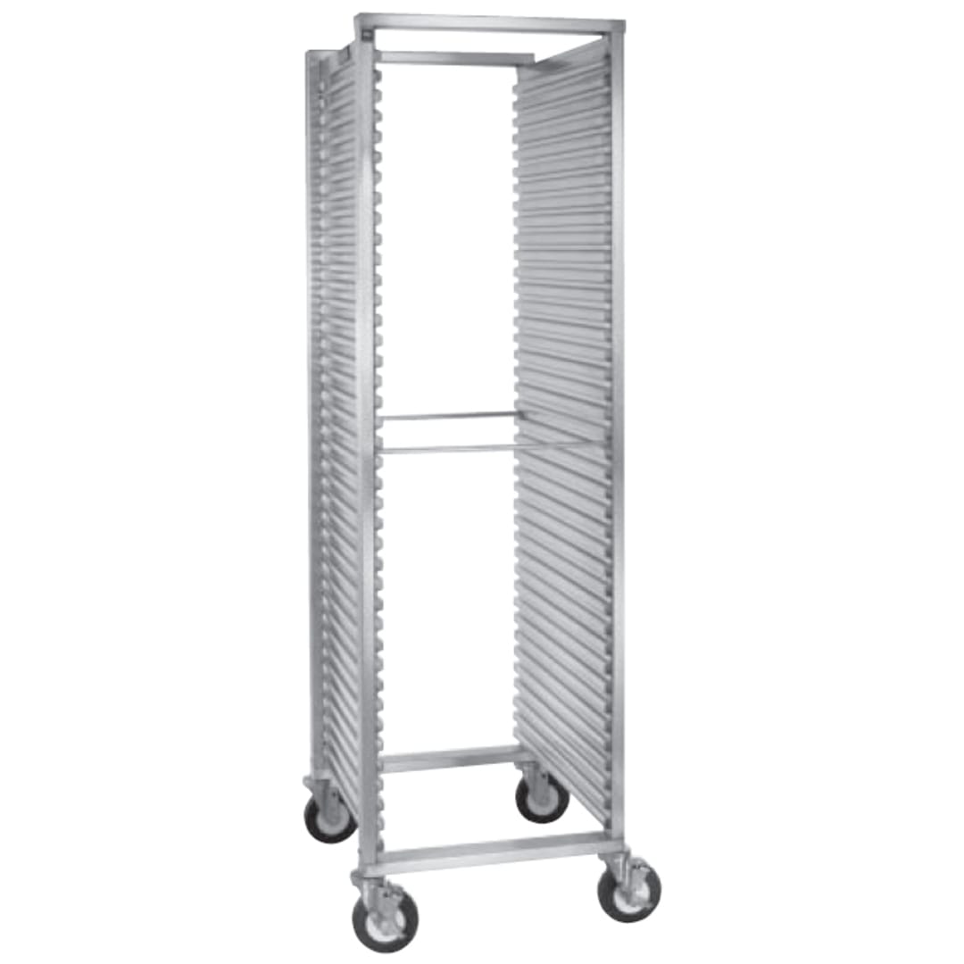 Cres Cor 200-1841A Aluminum 39-Pan Corrugated Sidewall Utility Rack