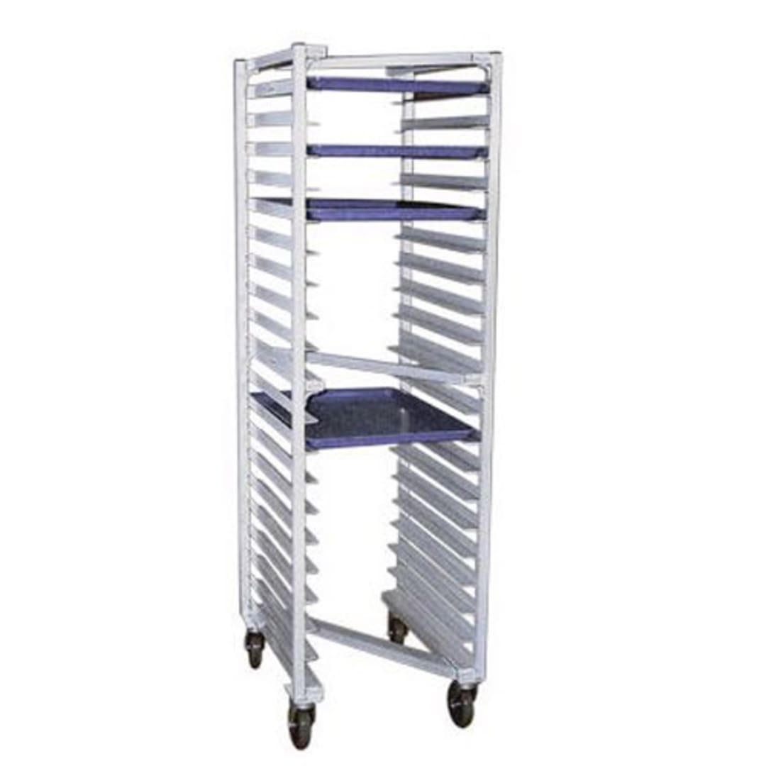 New Age 1331Z "Z" Type Nesting Open-Sided 20-Pan Rack