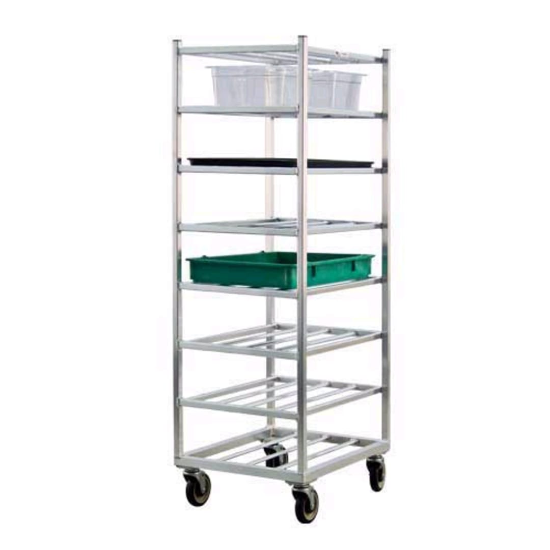 New Age Industrial 1358 Mobile Universal Open Frame Cart with Shelves