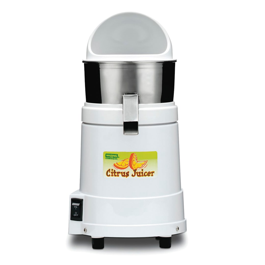 Waring® Commercial JC4000 White Heavy-Duty 120V Citrus Juicer