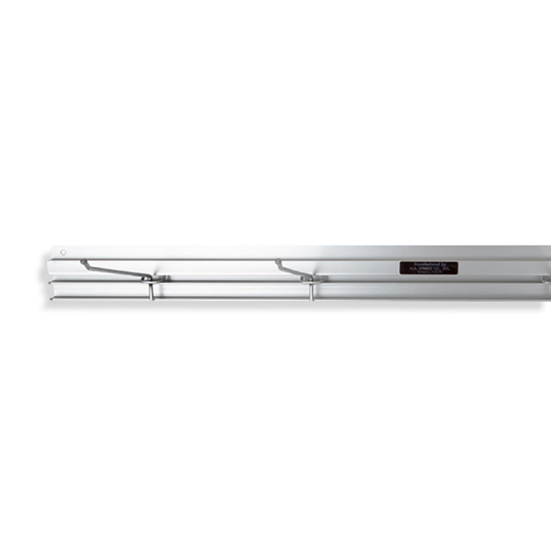 H.A. Sparke SRK-2 Aluminum 24" Utensil Rack with 8 Hangers