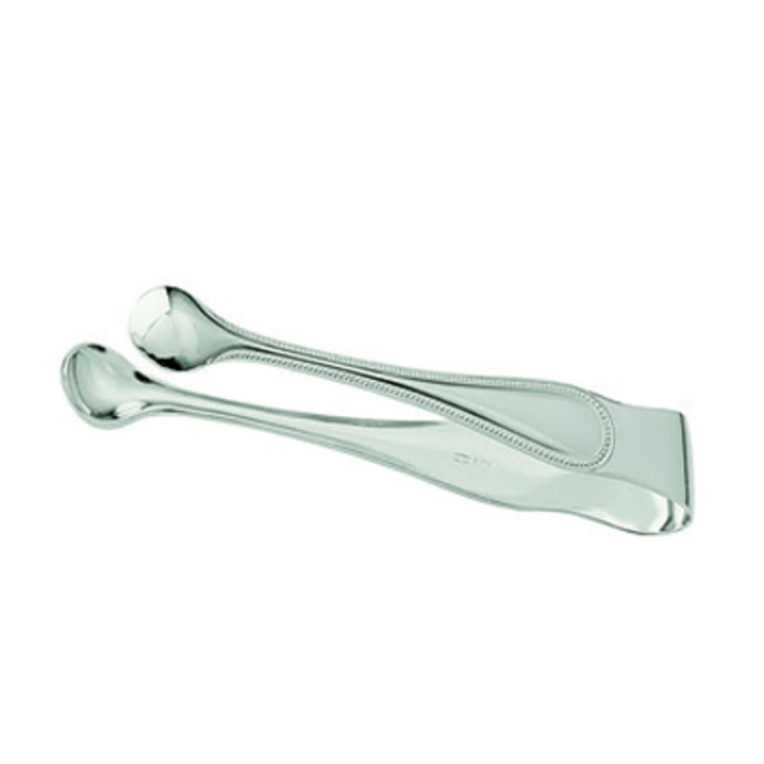 1880 Hospitality T012MTSF New Rim S/S Sugar Tong - Dozen
