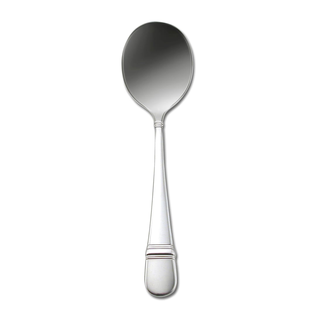 1880 Hospitality T119SRBF Astragal S/S Rnd Bowl Soup Spoon - Dozen