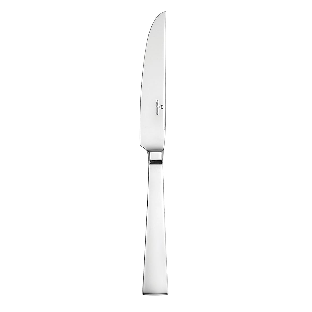 1880 Hospitality T812KSSF Satin Fulcrum Steak Knife - Dozen