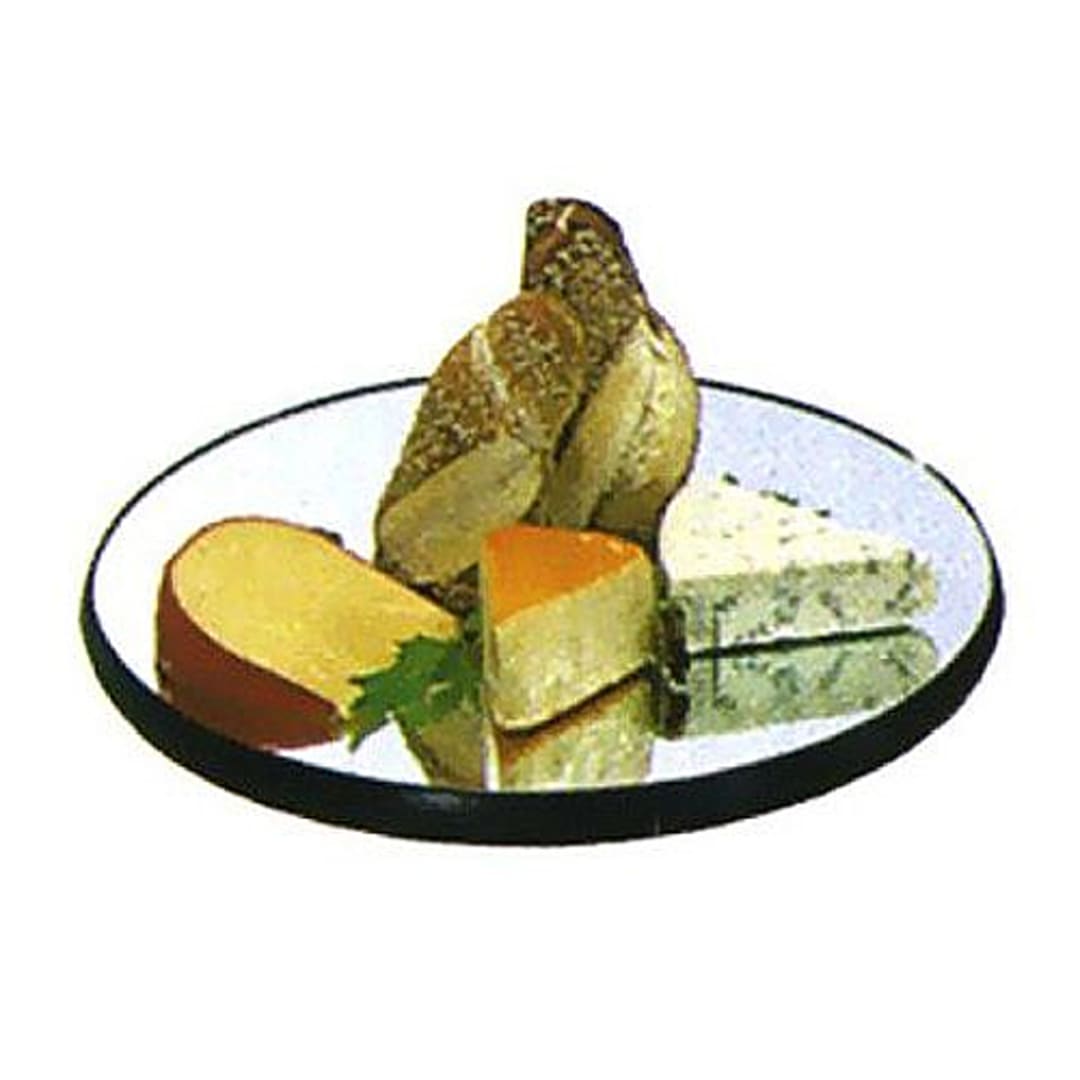 Lakeside® 261 Geneva Mirrored 28" Round Display Tray