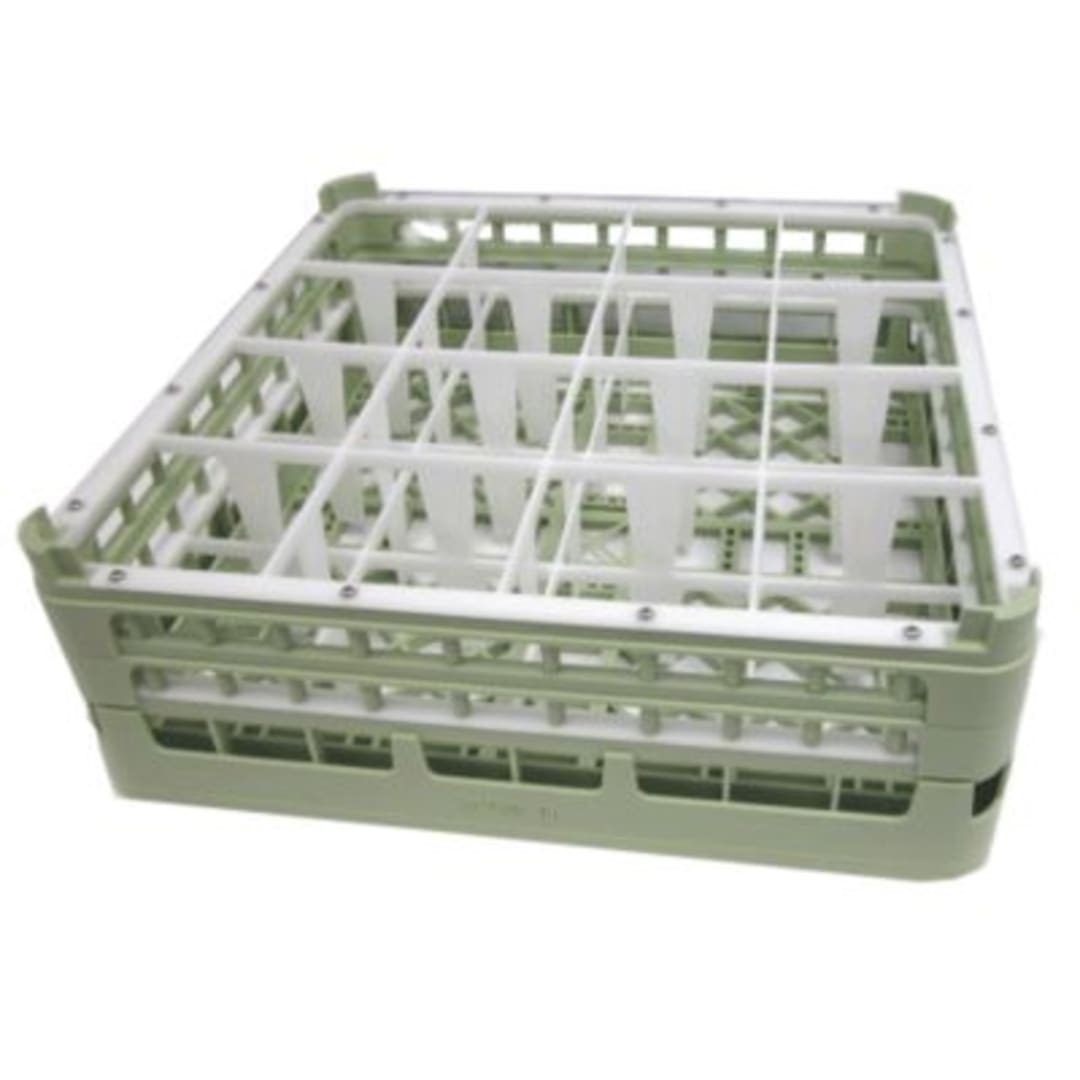 Vollrath® 5272211 Light Green Medium 49 Compartment Glass Rack