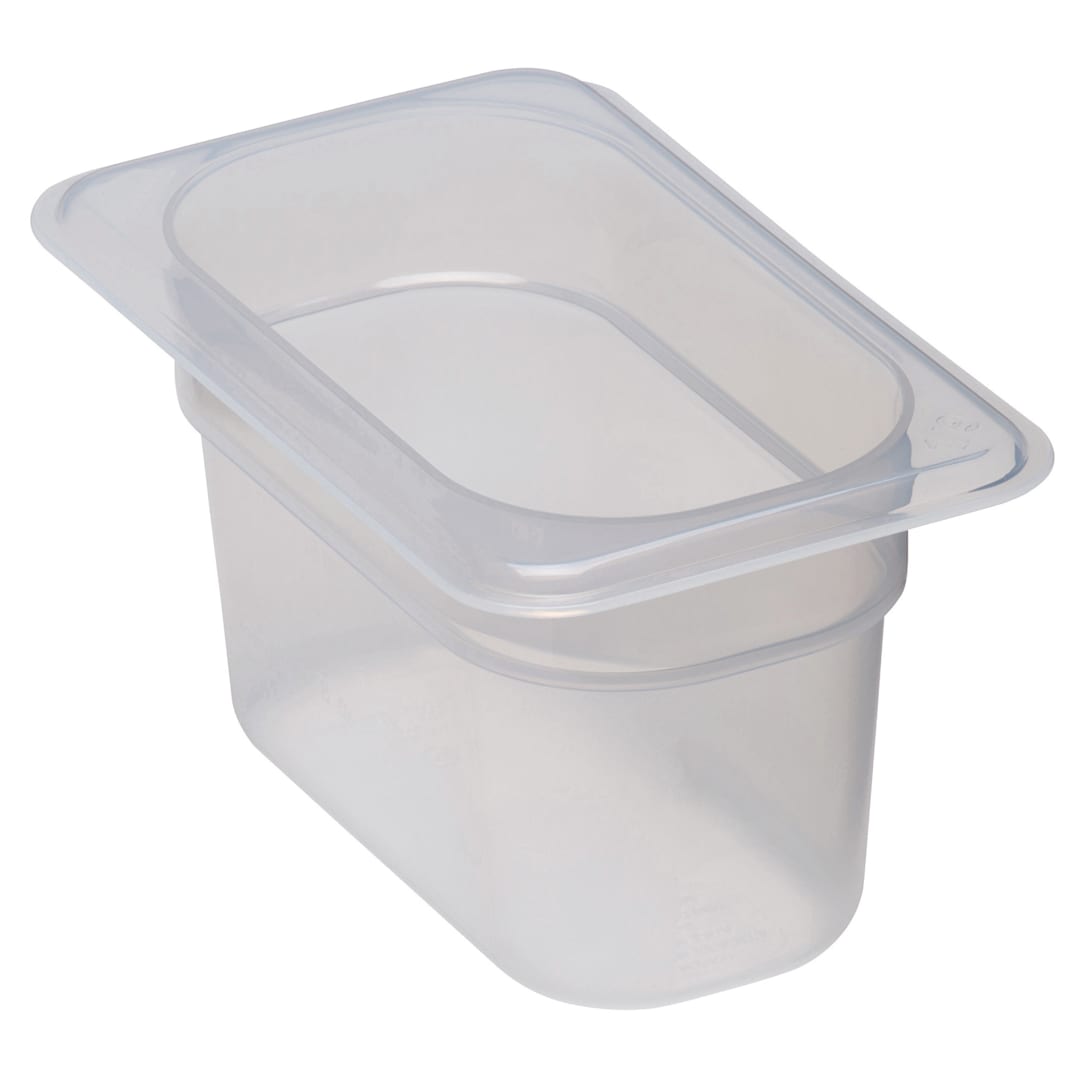 Cambro 94PP190 Translucent Ninth Size x 4" Deep Food Pan