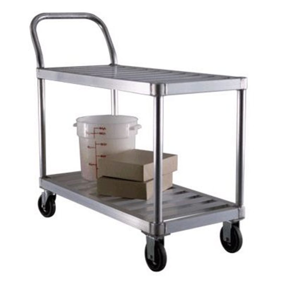 New Age Industrial 1420 Produce / Stocking Cart with Push Handle