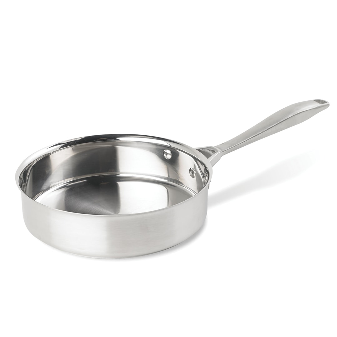 Vollrath 47745 Intrigue Mirror Finish S/S 3 Quart Saute Pan