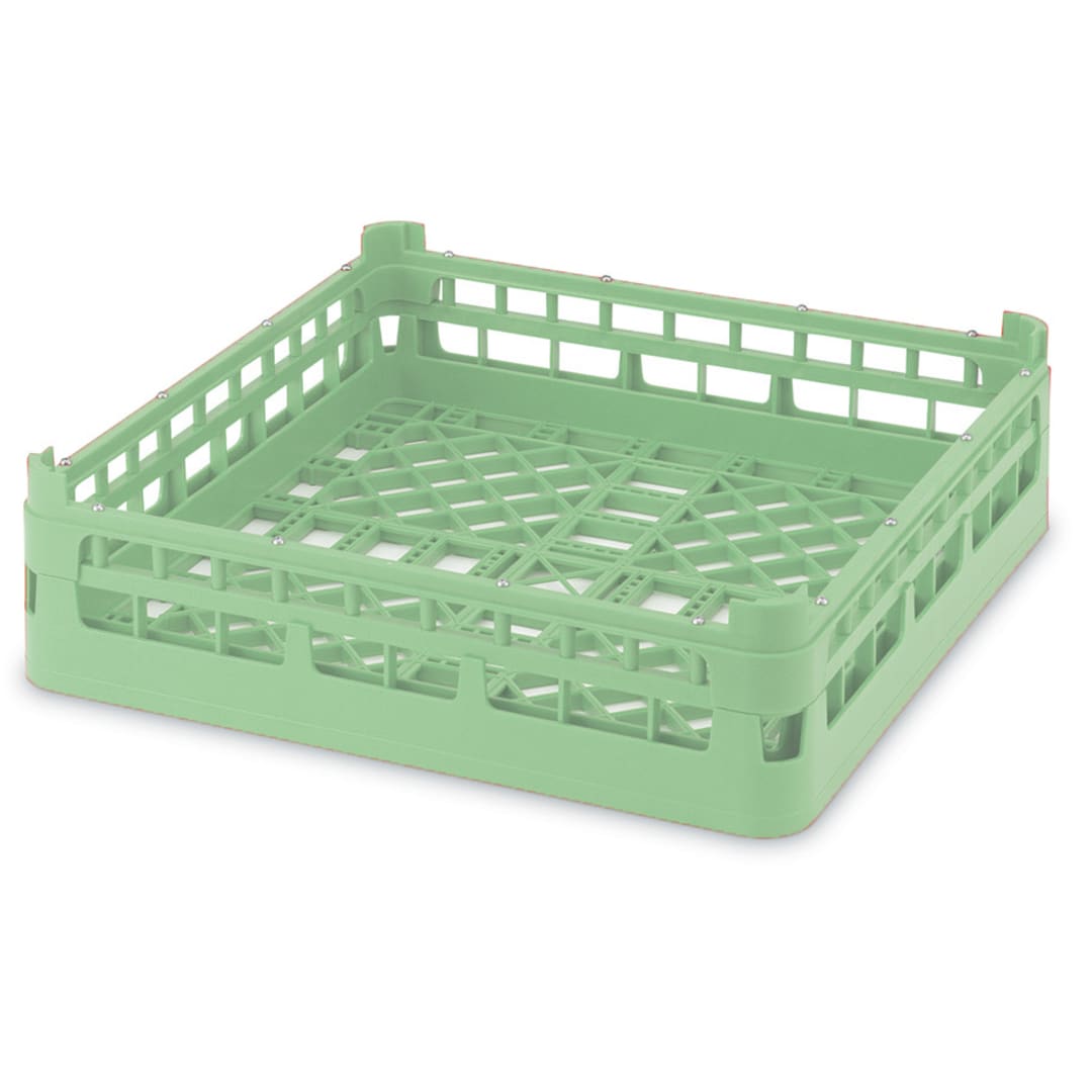 Vollrath® 5267010 Light Green Full Size Short Open Dish Rack