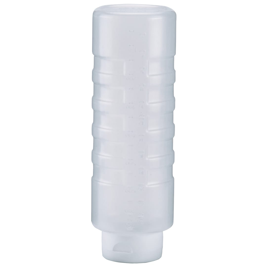 Traex 26240-13 Clear 24 Ounce Bottle with Flow Cut Capacity