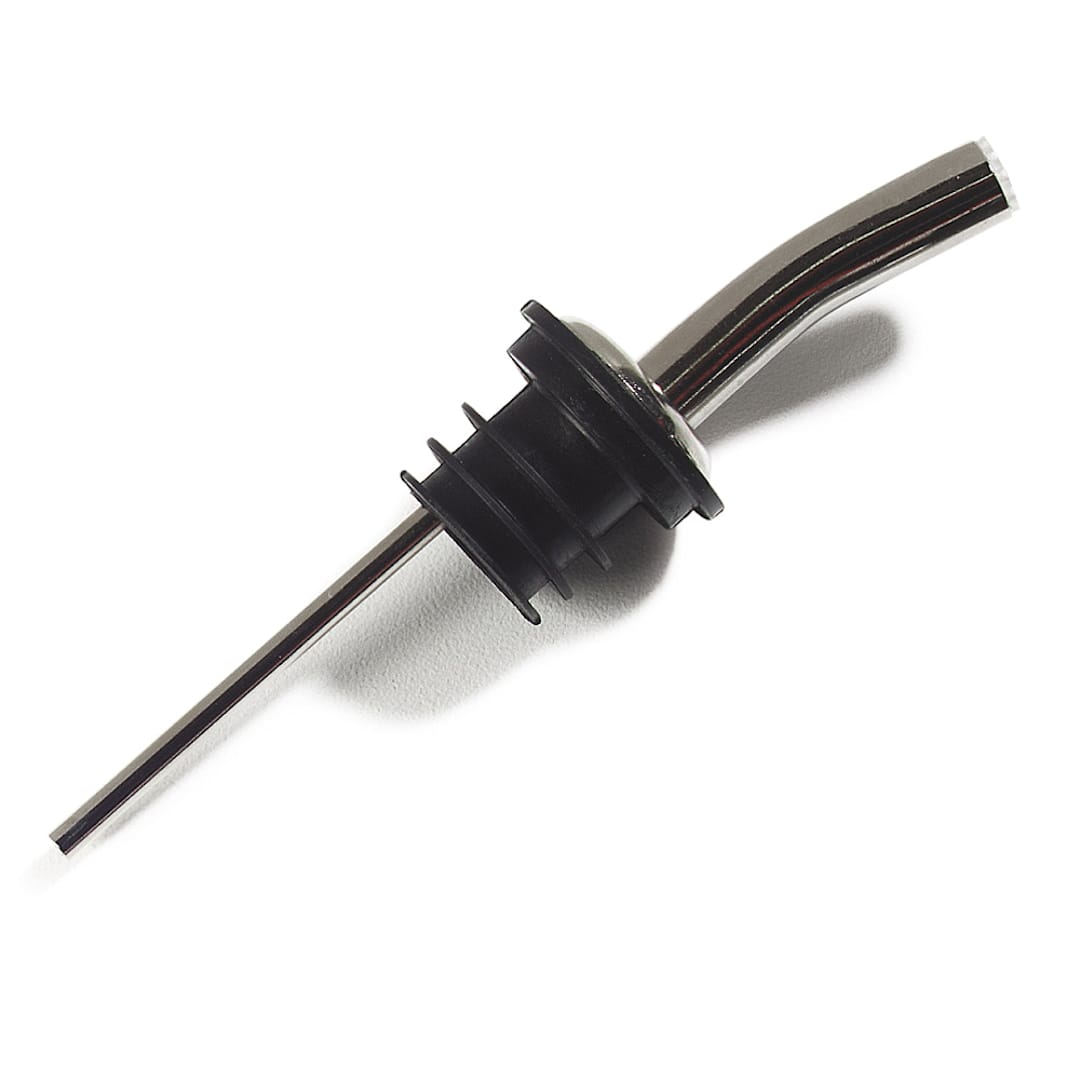 Carlisle WPM2538 Chrome Tapered Liquor Pourer with Screen