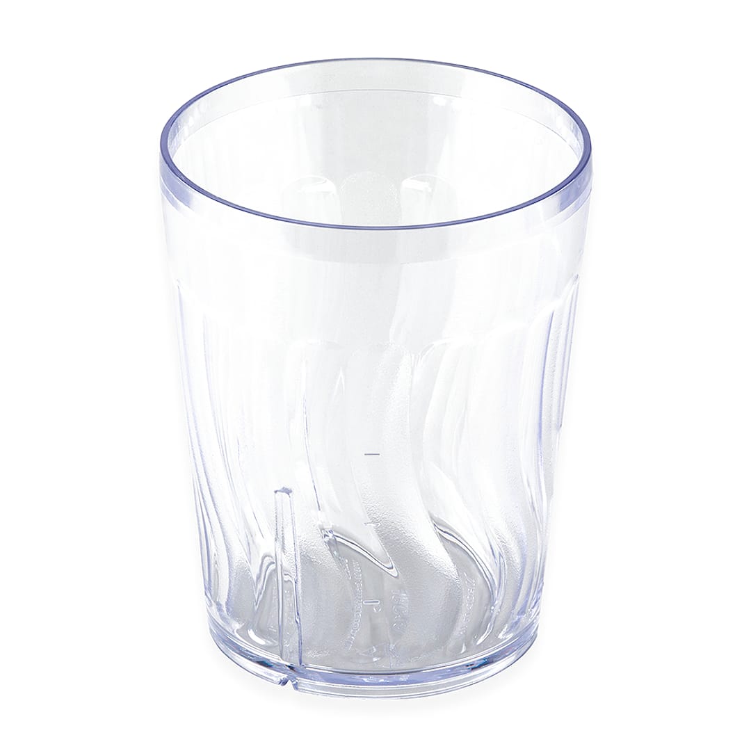Dinex DX4GC1207 Clear 12 Oz. Swirled Iced Tea Tumbler