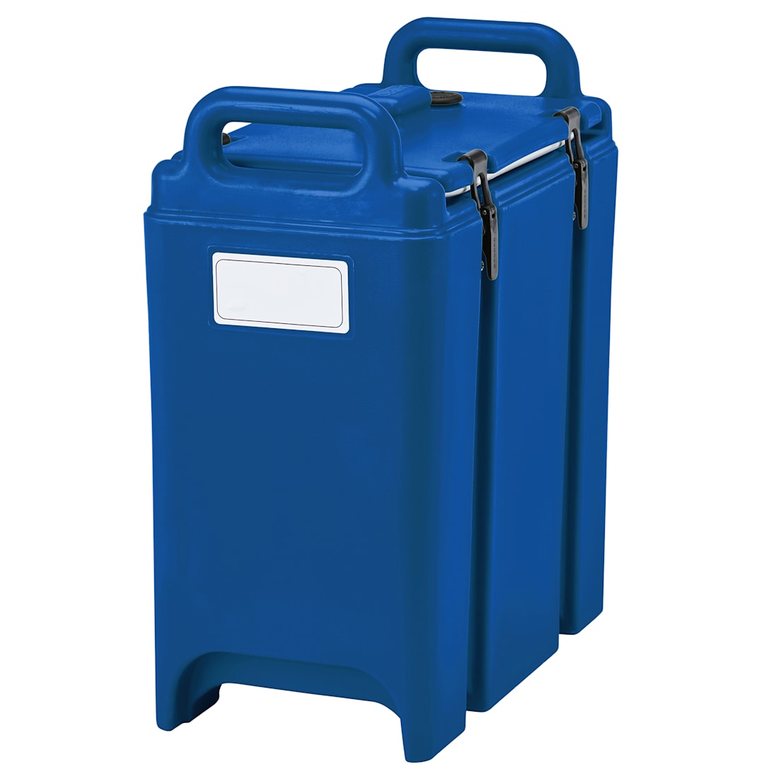 Cambro 350LCD186 Camtainer Navy Blue 3.375 Gallon Soup Carrier