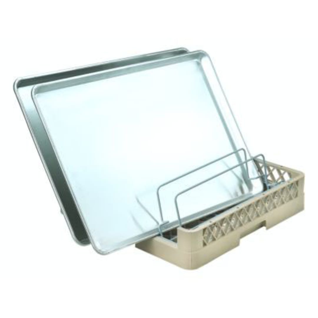 Traex® TR23 Beige Open End Sheet Pan Rack
