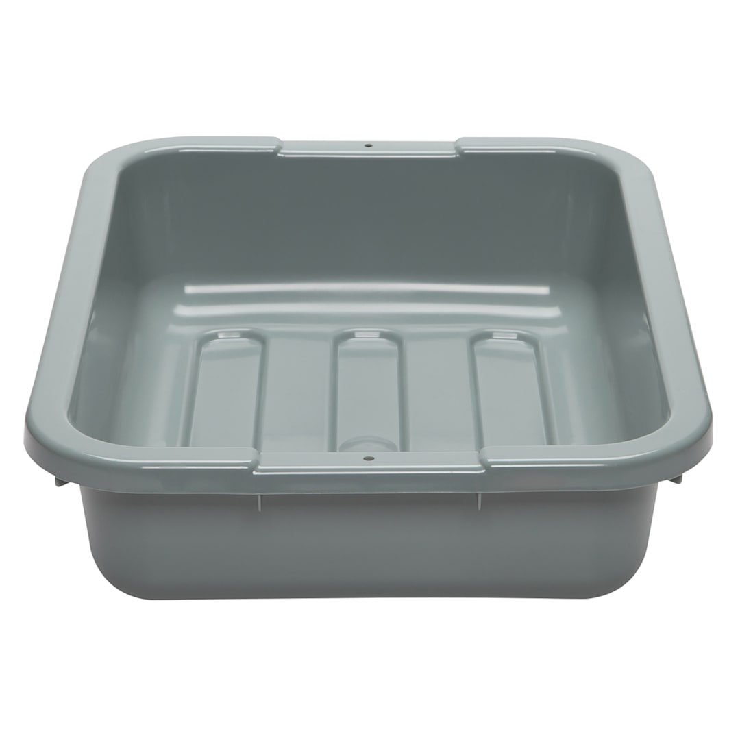 Cambro 1520CBP180 Light Gray Poly 15" x 20" Cambox Bus Box