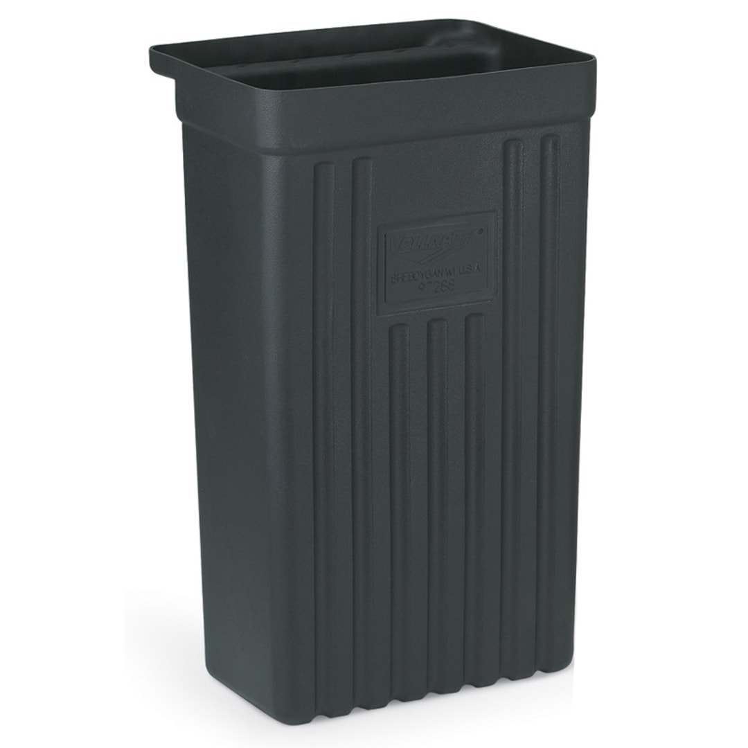 Vollrath® 9728810 Gray Refuse Bin For Carts