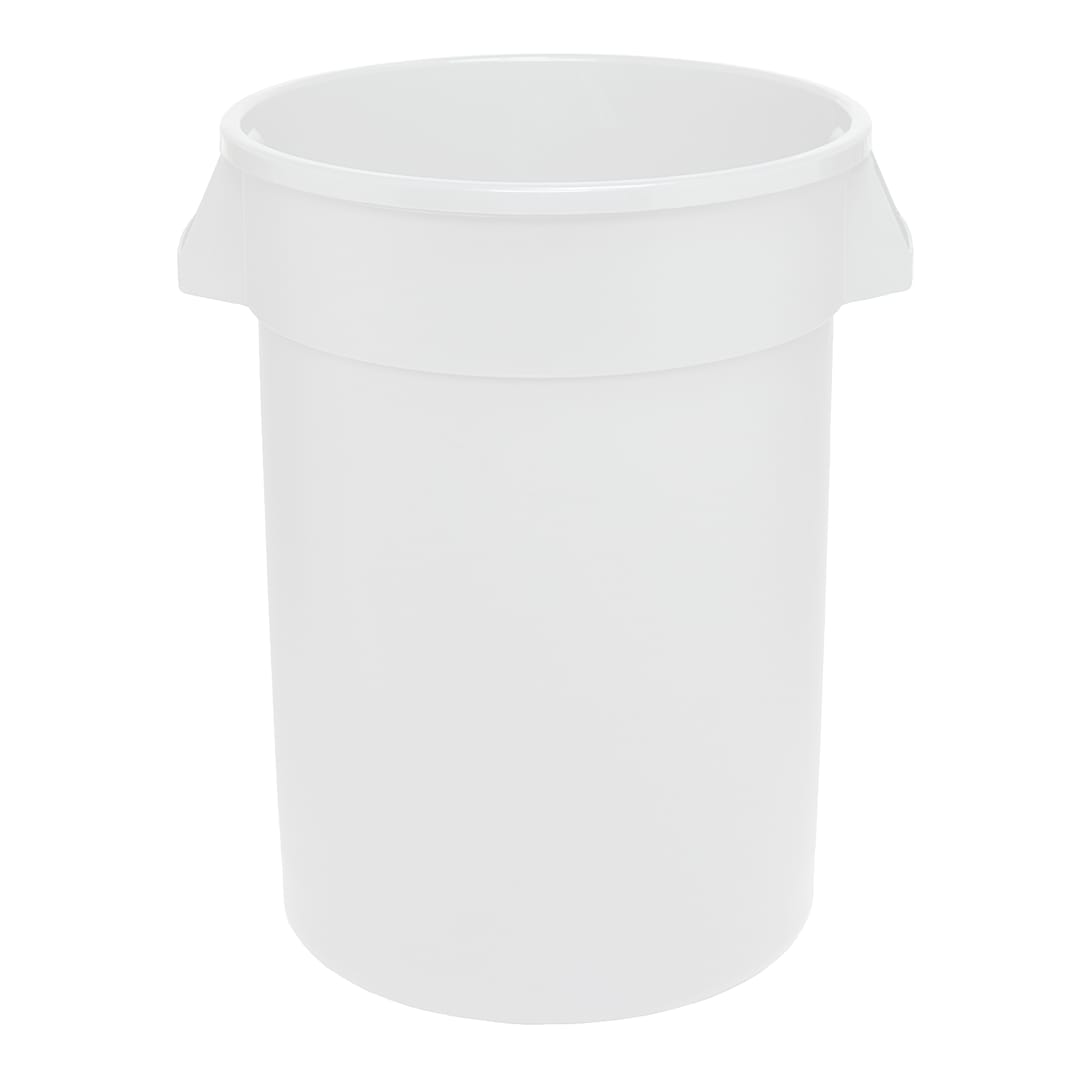 Continental 2000WH Huskee™ White 20 gal Receptacle
